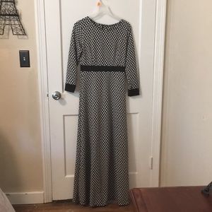 Stretch comfy dress.  Dress it up or down